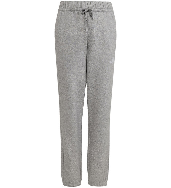 adidas Performance Sweatpants - Gråmeleret/Hvid