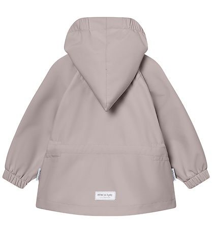 Mini A Tura Softshelljakke m. Fleece - MatWai - Opal Purple