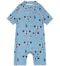 Hust and Claire Badeheldragt - UV50+ - HCMakki - Light Blue