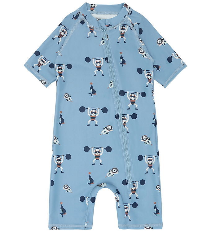 Hust and Claire Badeheldragt - UV50+ - HCMakki - Light Blue