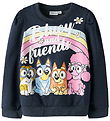 Name It Sweatshirt - NmfJenney - Bluey - Navy Blazer/ Melange