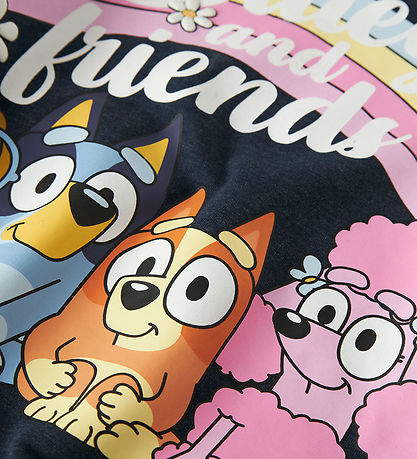 Name It Sweatshirt - NmfJenney - Bluey - Navy Blazer/ Melange