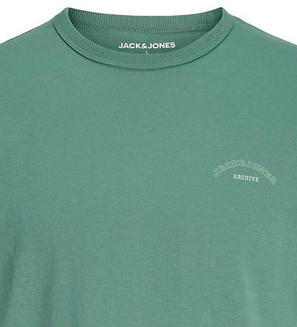 Jack & Jones T-shirt - JjCollege - Mineral Blue