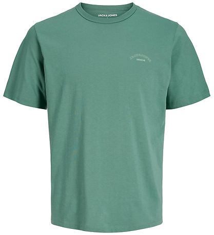 Jack & Jones T-shirt - JjCollege - Mineral Blue