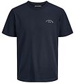 Jack & Jones T-shirt - JjCollege - Navy Blazer