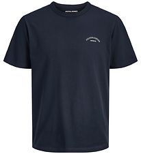 Jack & Jones T-shirt - JjCollege - Navy Blazer