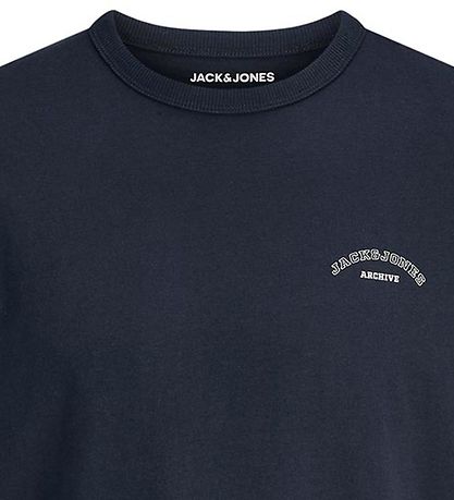 Jack & Jones T-shirt - JjCollege - Navy Blazer