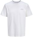 Jack & Jones T-shirt - JjCollege - Bright White