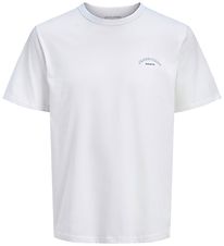 Jack & Jones T-shirt - JjCollege - Bright White