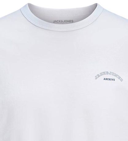 Jack & Jones T-shirt - JjCollege - Bright White