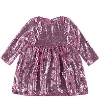 Name It Kjole - NmfRuscing - Lilac Sachet m. Palietter