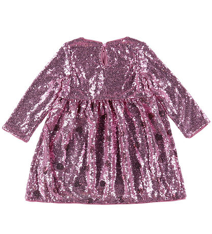 Name It Kjole - NmfRuscing - Lilac Sachet m. Palietter