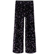 Name It Bukser - NkfPrunica - Purple Corallites m. Palietter