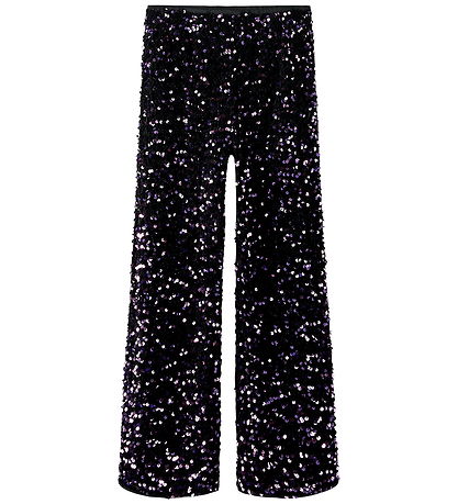 Name It Bukser - NkfPrunica - Purple Corallites m. Palietter