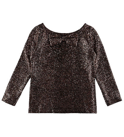 Name It Bluse - NmfDitsa - Sort m. Glimmer