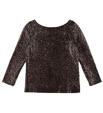 Name It Bluse - NmfDitsa - Sort m. Glimmer