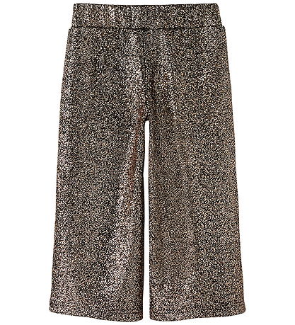 Name It Bukser - NmfDitsa - Sort m. Glimmer