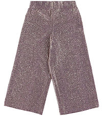 Name It Bukser - NmfDitsa - Mauve Mist m. Glimmer