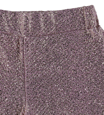 Name It Bukser - NmfDitsa - Mauve Mist m. Glimmer