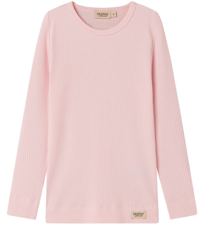 MarMar Bluse - Rib - Bomuld/Modal - Rose Touch