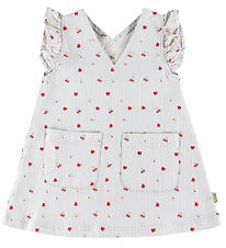 Hust and Claire Kjóll - HcKaroline Stripes - A Bit Blue