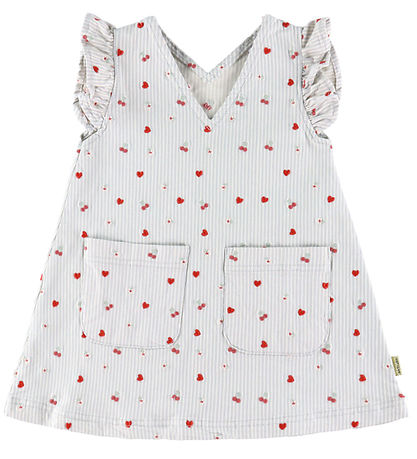 Hust and Claire Kjole - HcKaroline Stripes - A Bit Blue