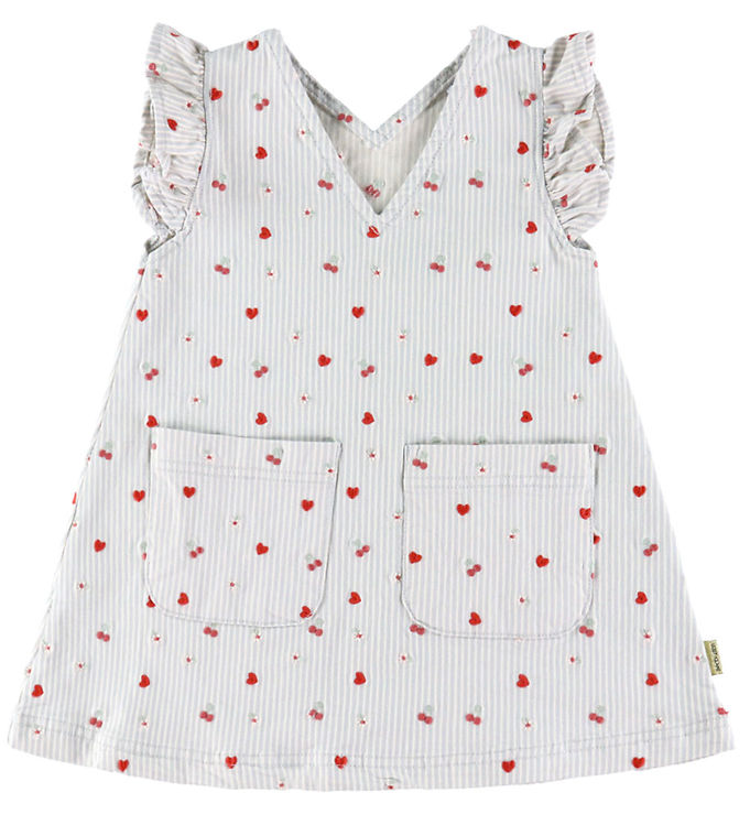 Hust and Claire Kjole - HcKaroline Stripes - A Bit Blue