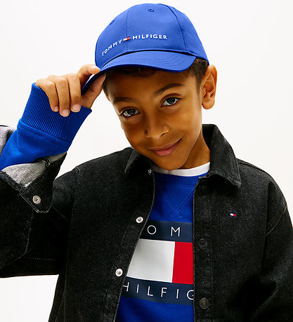Tommy Hilfiger Kasket - Essential - Majesty Blue