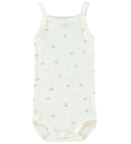 Petit Bateau Body u/æ - Pointelle - 3-pak - Rosa/Hvid/Grøn