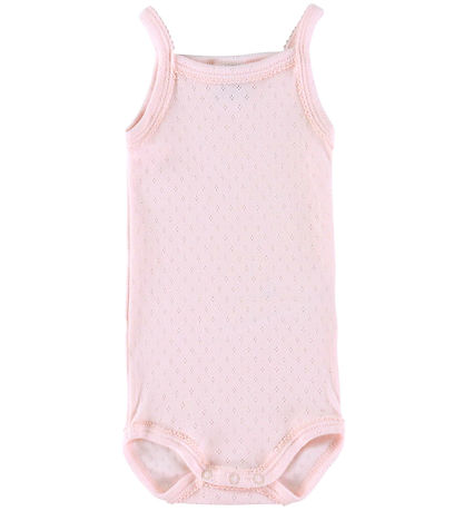 Petit Bateau Body u/æ - Pointelle - 3-pak - Rosa/Hvid/Grøn