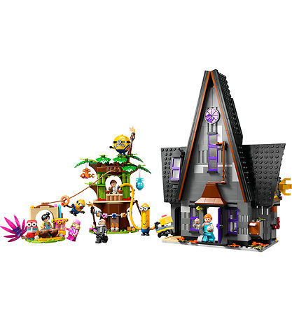 LEGO® Minions - Minions og Grus Familiepalæ 75583 - 868 Dele