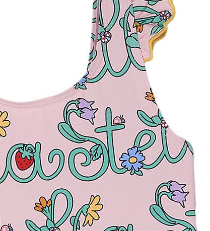 Stella McCartney Kids Badedragt - Rosa m. Blomster