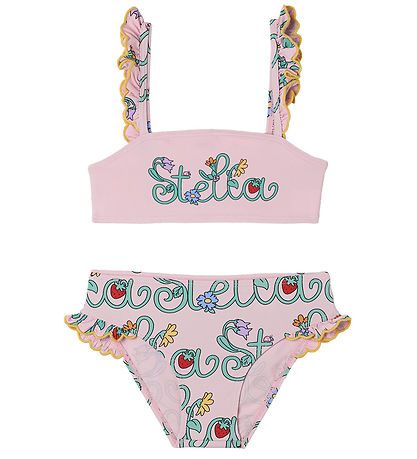 Stella McCartney Bikini - Rosa m. Blomster