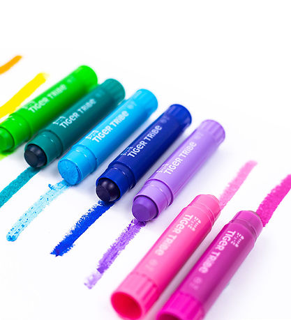 Tiger Tribe Farvesæt - 12 stk - Crayons