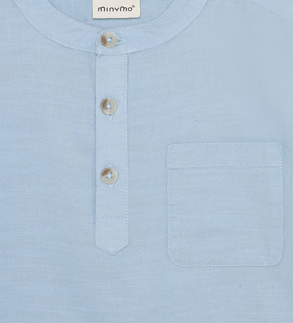 Minymo Bluse - Niagara Mist