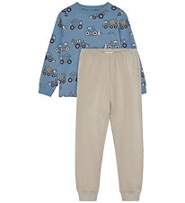 Minymo Nattøj - 2-delt - Blue Shadow