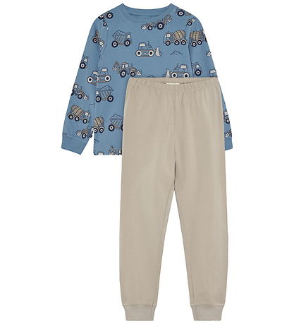 Minymo Nattøj - 2-delt - Blue Shadow