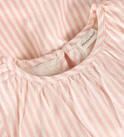 Minymo Kjole - Silver Pink