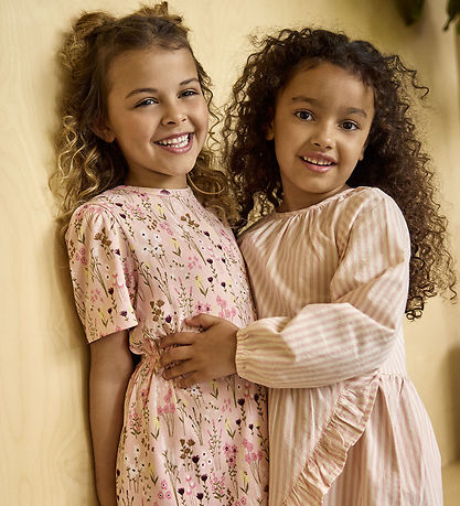 Minymo Kjole - Silver Pink