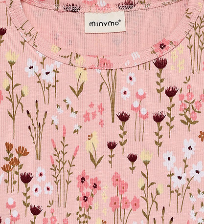 Minymo Kjole - Silver Pink