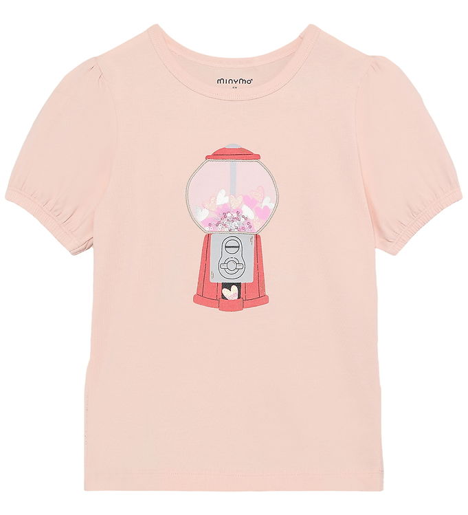Minymo Pige T-shirt - Peach Whip