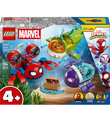 LEGO® Marvel - Spidey: Undervandsfartøjer 11207 - 154 Dele