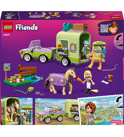LEGO® Friends - Heste- Og Føltrailer 42695 - 279 Dele