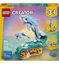 LEGO® Creator - Havdyr: Smukke Delfiner 31385 - 542 Dele