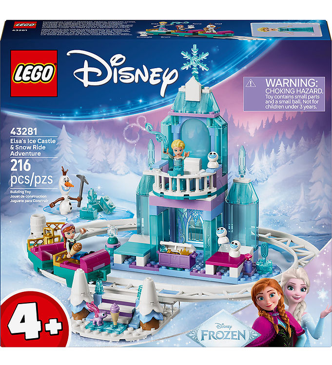 LEGO® Disney - Elsas Isslot Og Snebane-eventyr 43281 - 216 Dele