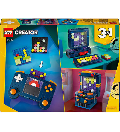 LEGO® Creator - Retro-spillekonsol 31380 - 3-i-1 - 268 Dele