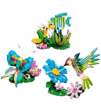 LEGO® Creator - Vilde Dyr: Farverig Kolibri 31384 - 3-i-1 - 312 