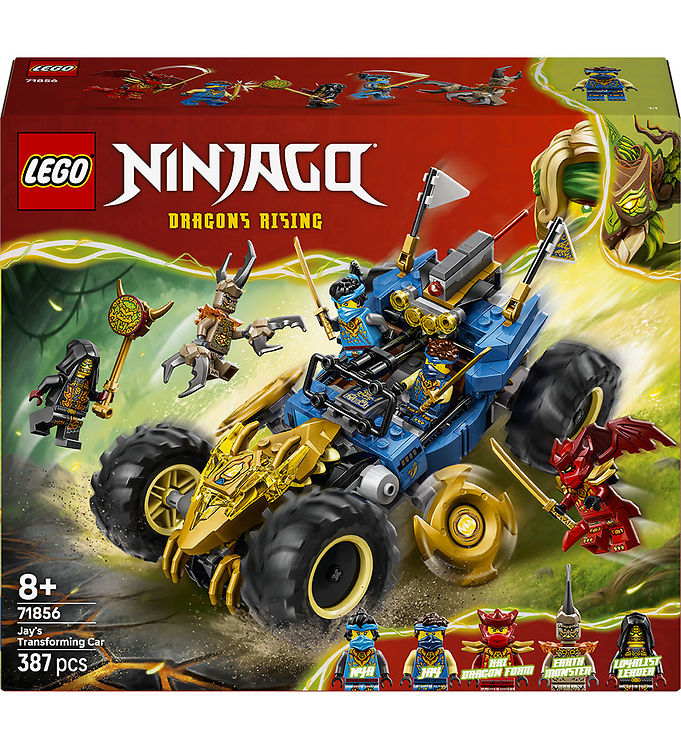 LEGO® Ninjago - Jays Forvandlingsbil 71856 - 387 Dele