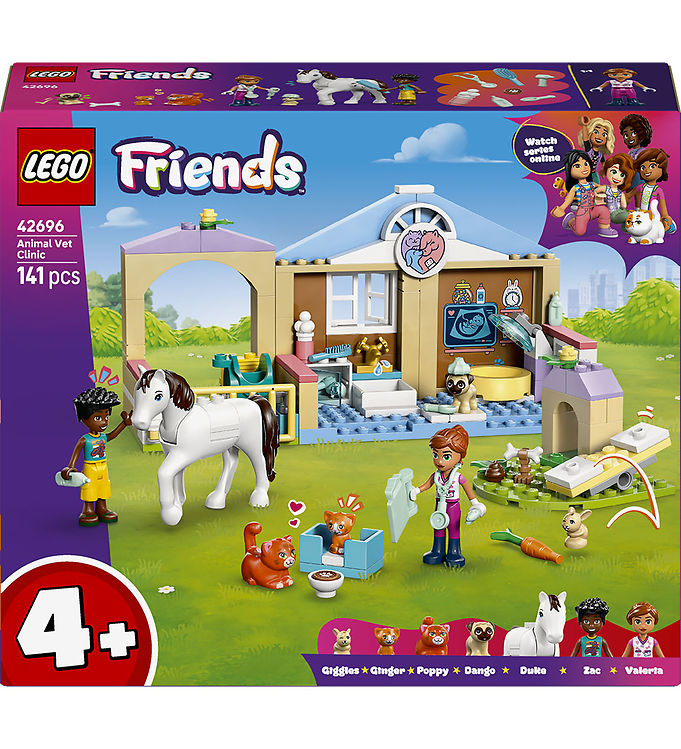 LEGO® Friends - Dyrlægeklinik 42696 - 141 Dele