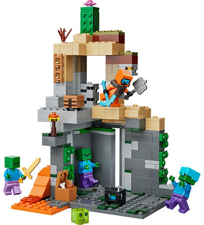 LEGO® Minecraft - Zombie Fangekælder 21587 - 284 Dele